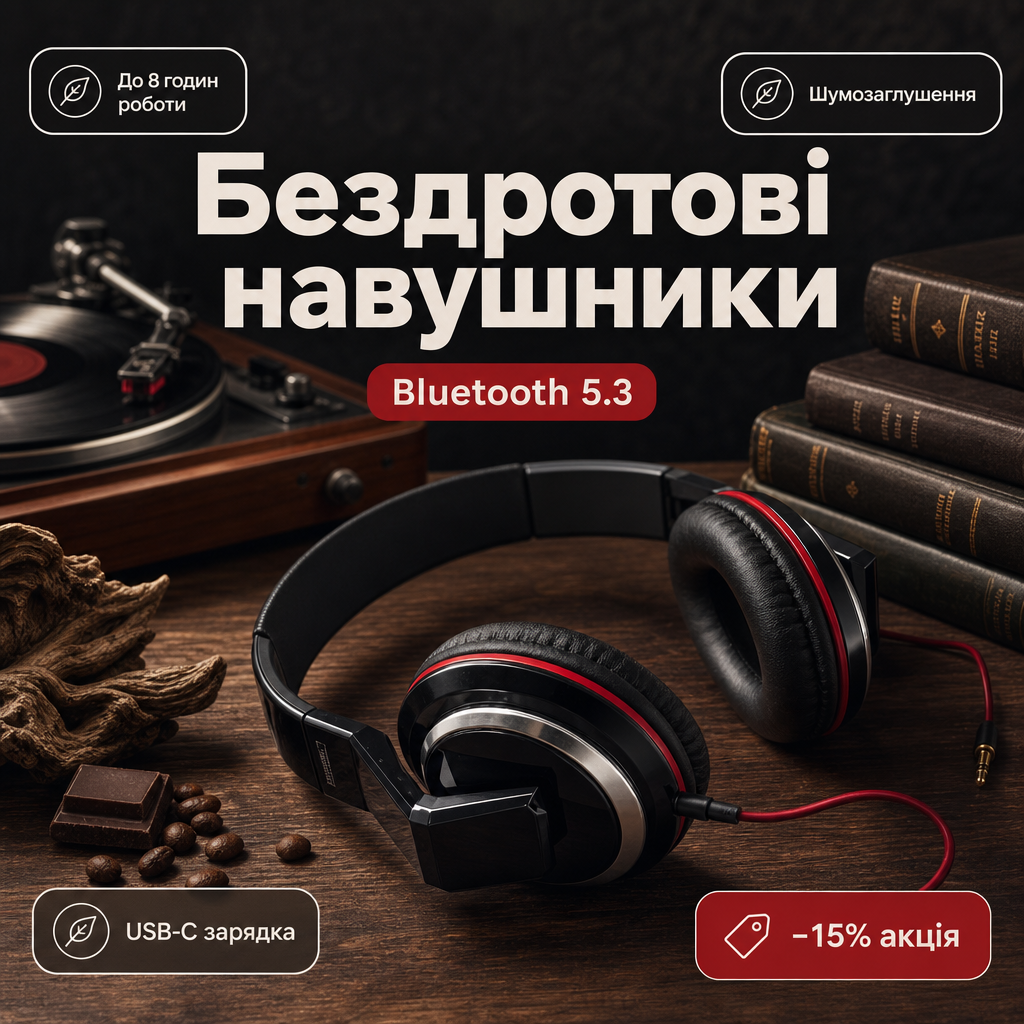 Після — навушники студійно