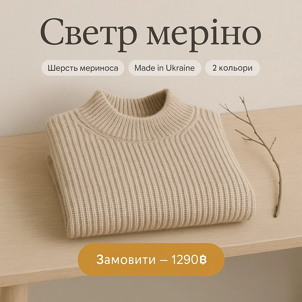 Светр меріно marketplace card