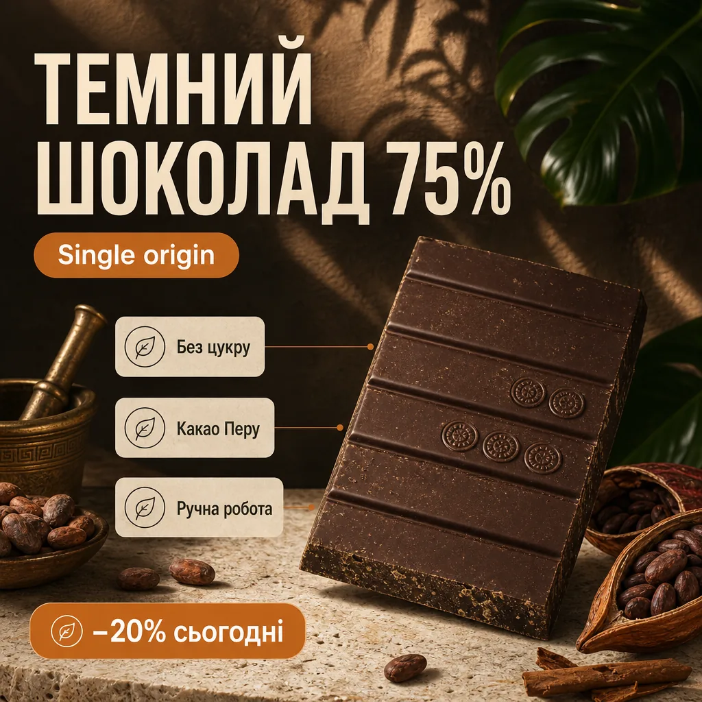 Шоколад BEAN 75% marketplace card