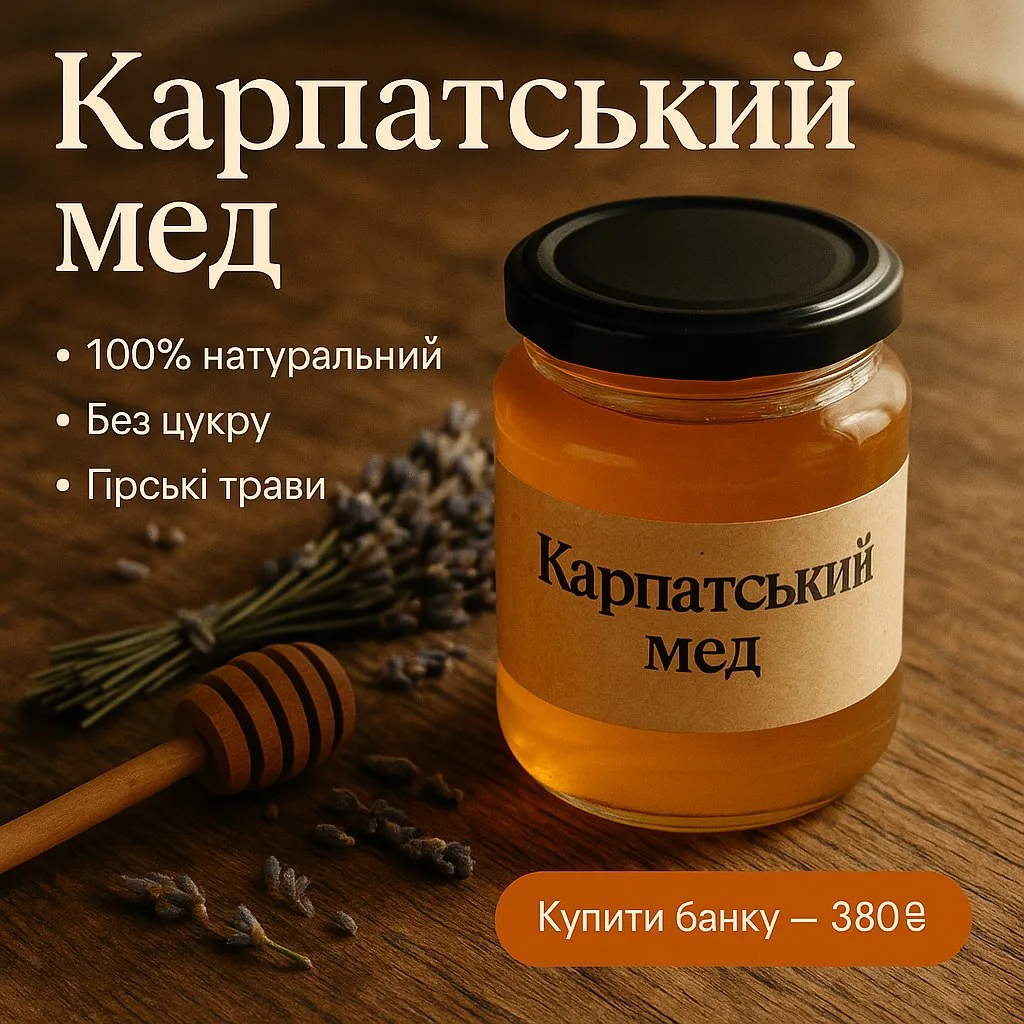 Photofy · карпатський мед marketplace